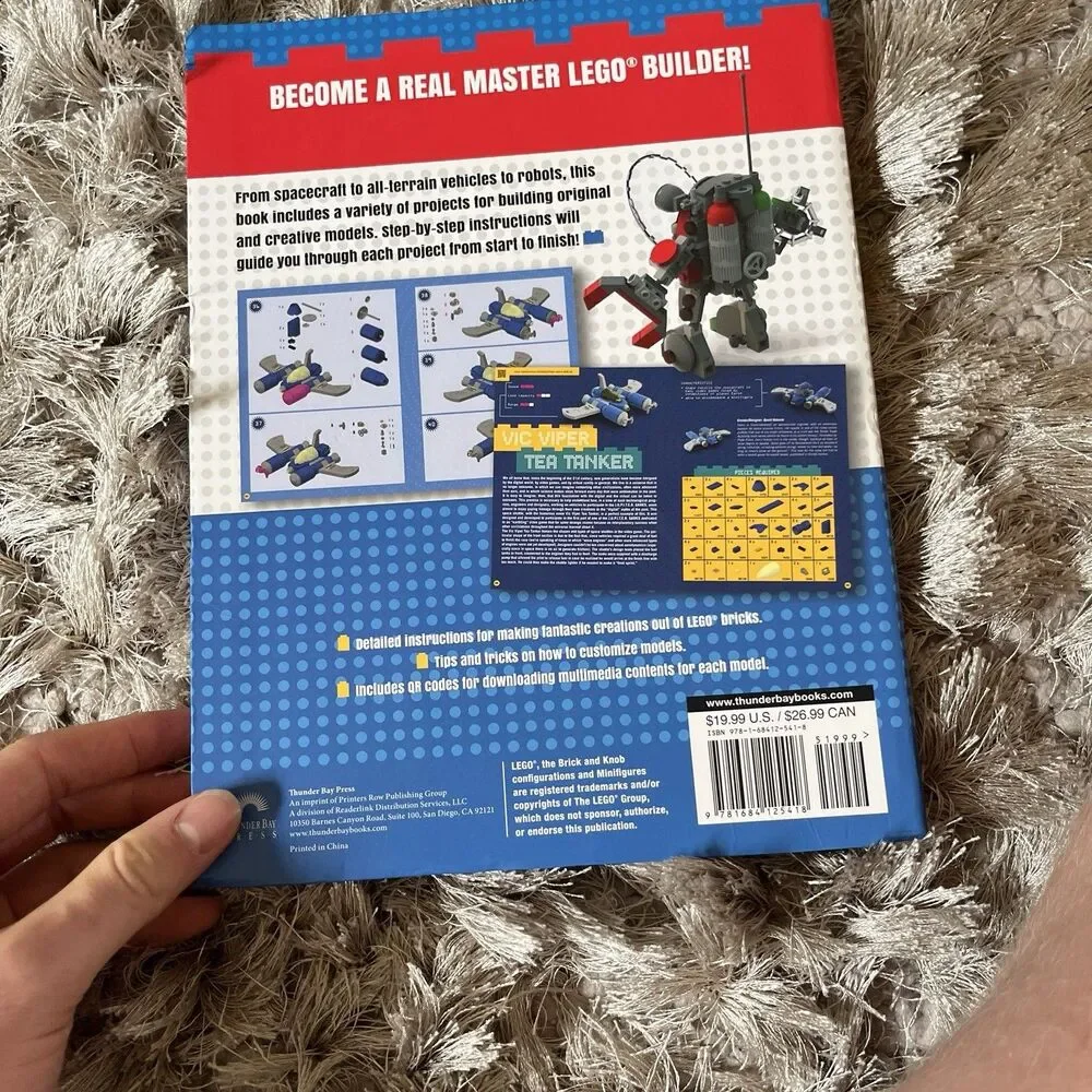 LEGO How to Build Space Explorers w/ LEGO Bricks Manual Booklet 2019 English